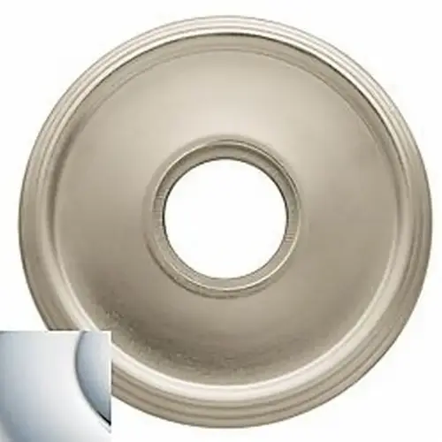 2-5/8" Passage Rose Bright Chrome Finish Pair