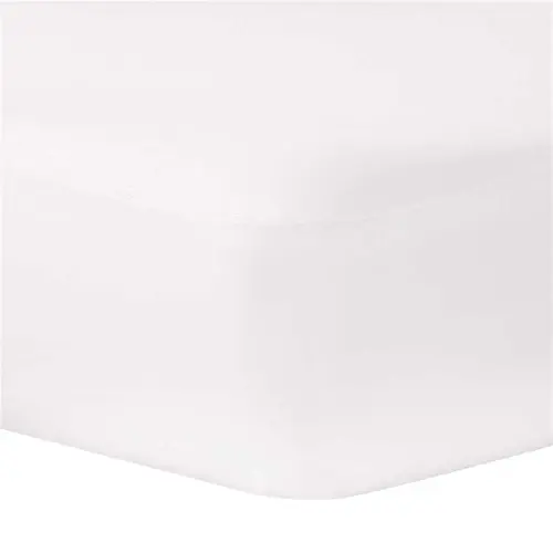 60 in. x 80 in. x 1 in. Fits up to 14 in. Depth 4-Waterproof Queen Mattress Protector White - pack of 10