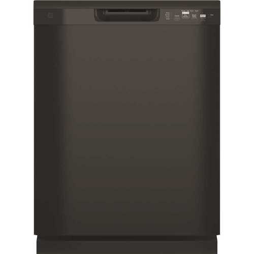 24 in. Built-In Tall Tub Front Control Black Dishwasher with Dry Boost, 59 dBA