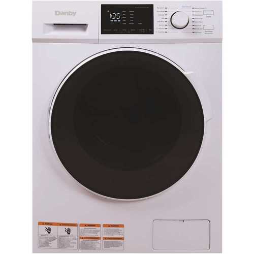 Danby Products DWM120WDB-3 2.7 cu. ft. White 115-Volt All-in-One Washer Dryer Combo