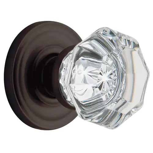 Single 5080 Knob Less Rose Oil Rubbed Bronze Finish