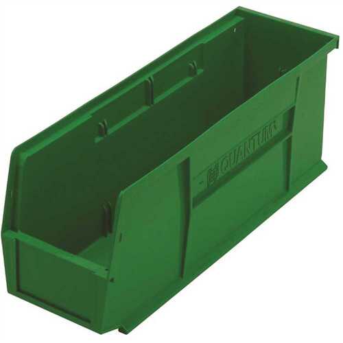 QUANTUM STORAGE SYSTEMS QUS238GN Ultra 2.1-Gal. Hang Storage Tote and Stack in Green
