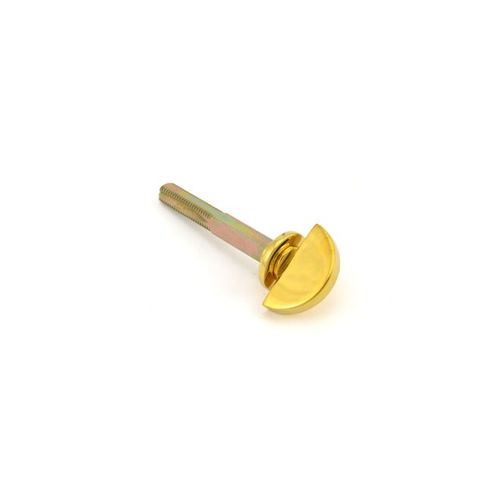 2-5/8" Closet Spindle Unlacquered Brass Finish