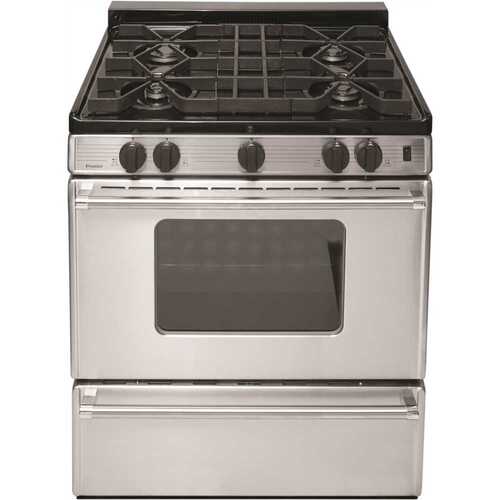 ProSeries 30 in. 3.91 cu. ft. Gas Range in Stainless Steel