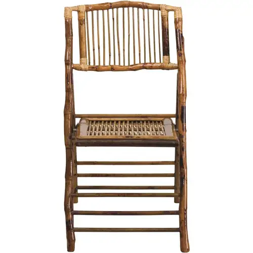 Bamboo Wood Folding Chair Brown