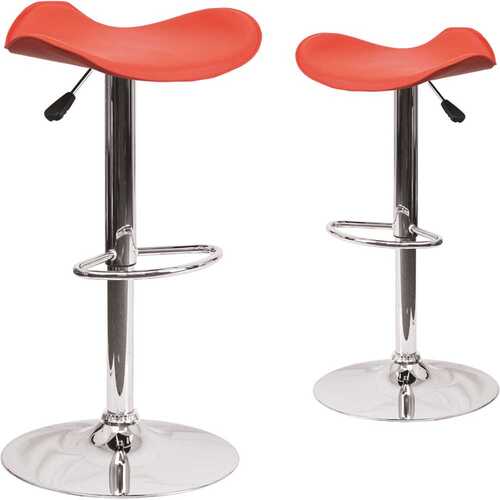 31.5 in. Red Bar stool Color/Finish Family