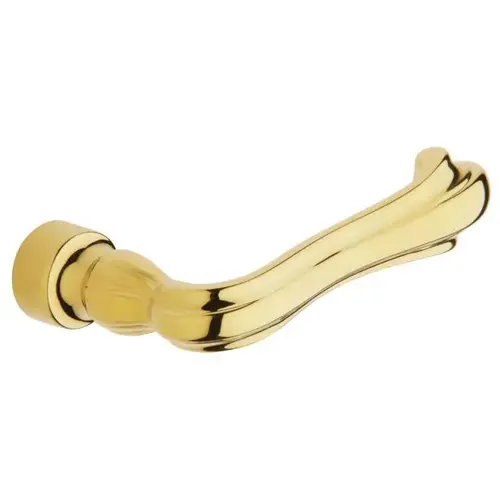 Pair 5101 Lever Less Rose Unlacquered Brass Finish