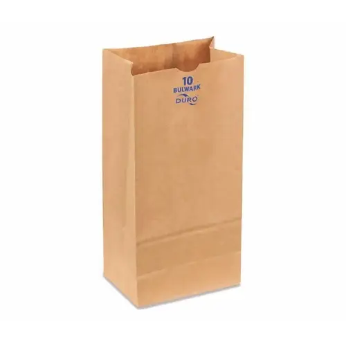 1 lb. 6 - 5/16 in. x 4 - 3/16 in. x 13 - 3/8 in. Bulwark Grocery Bag 57 Heavy Duty Kraft (400 per Bundle) Brown - pack of 400