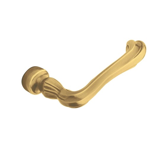 Pair 5101 Lever Less Rose Satin Brass With Brown Finish