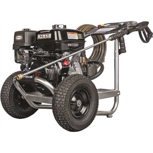Simpson IS61026 Industrial Series 3500 PSI 4.0 GPM Cold Water Pressure Washer with HONDA GX270 Engine (49-State)