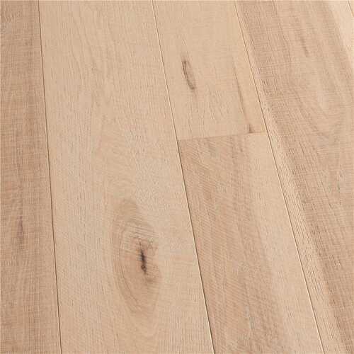 Malibu Wide Plank HDMSTG346EF Crescent Hickory 1/2 in. T x 5 & 7 in. W Water Resistant Distressed Engineered Hardwood Flooring (24.9 sq. ft./case)