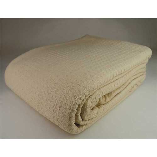 GANESH MILLS C2905BQ 90 in. x 90 in. Beige Queen Jaipur Blanket in - pack of 6