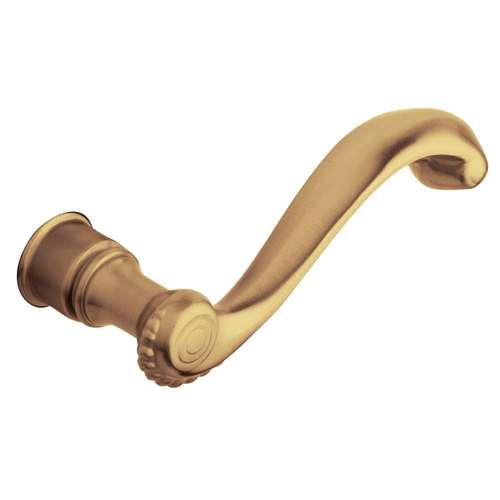 Pair 5104 Lever Less Rose Vintage Brass Finish