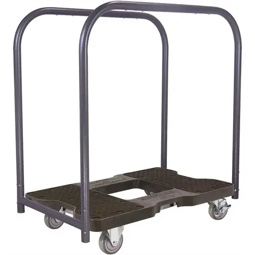 1,500 lbs. Capacity Industrial Stength Professional E-Track Panel Cart Dolly in Black