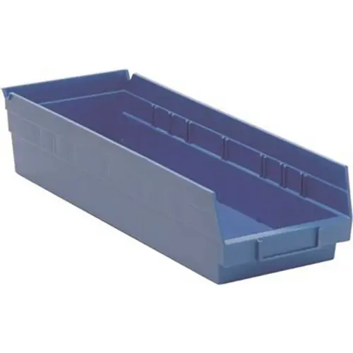 QSB104BL 6-5/8 in. Economy Shelf Bin, Blue