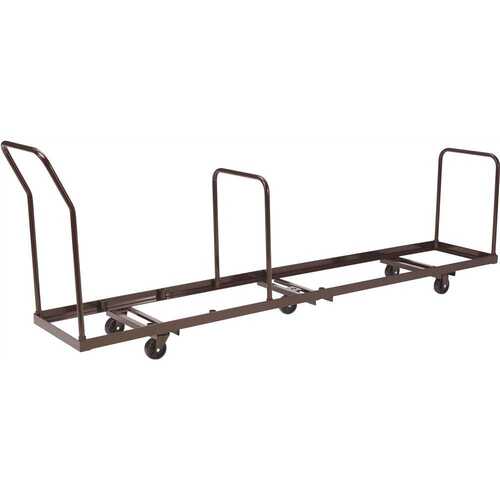 1375 lbs. Weight Capacity Folding Chair Dolly for Storage and Transport Brown