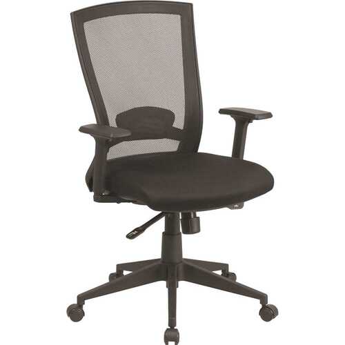 Mesh Swivel Office Chair in Black