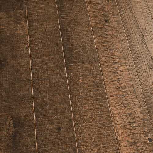 Malibu Wide Plank HDMSSTG513SF Monterey French Oak 3/4 in. T x 5 in. W Water Resistant Distressed Solid Hardwood Flooring (22.6 sq. ft./case)