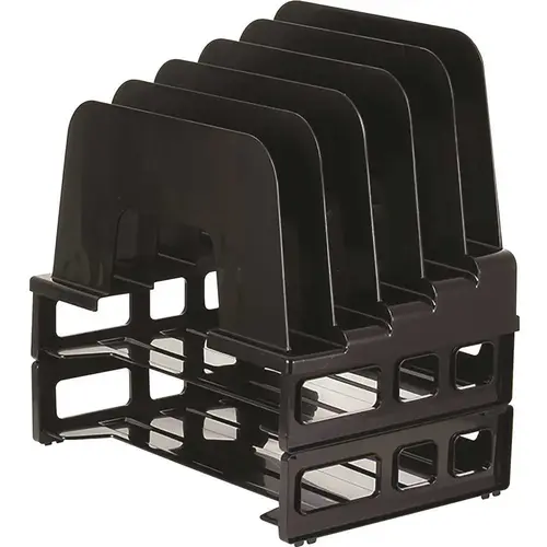 OIC OIC22112 Tray/Incline Sorter Combo, Black