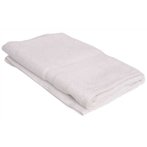 Oxford Imperiale Collection C305 OXFORD IMPERIAL DOBBY COLLECTION BATH TOWEL, 27 X 50 IN., WHITE