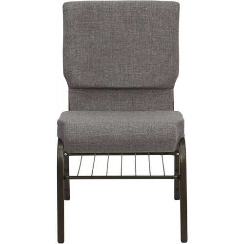 Fabric Stackable Chair in Gray