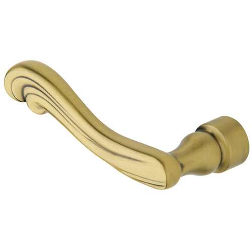 Single Left Hand 5108 Lever Less Rose Satin Brass With Brown Finish