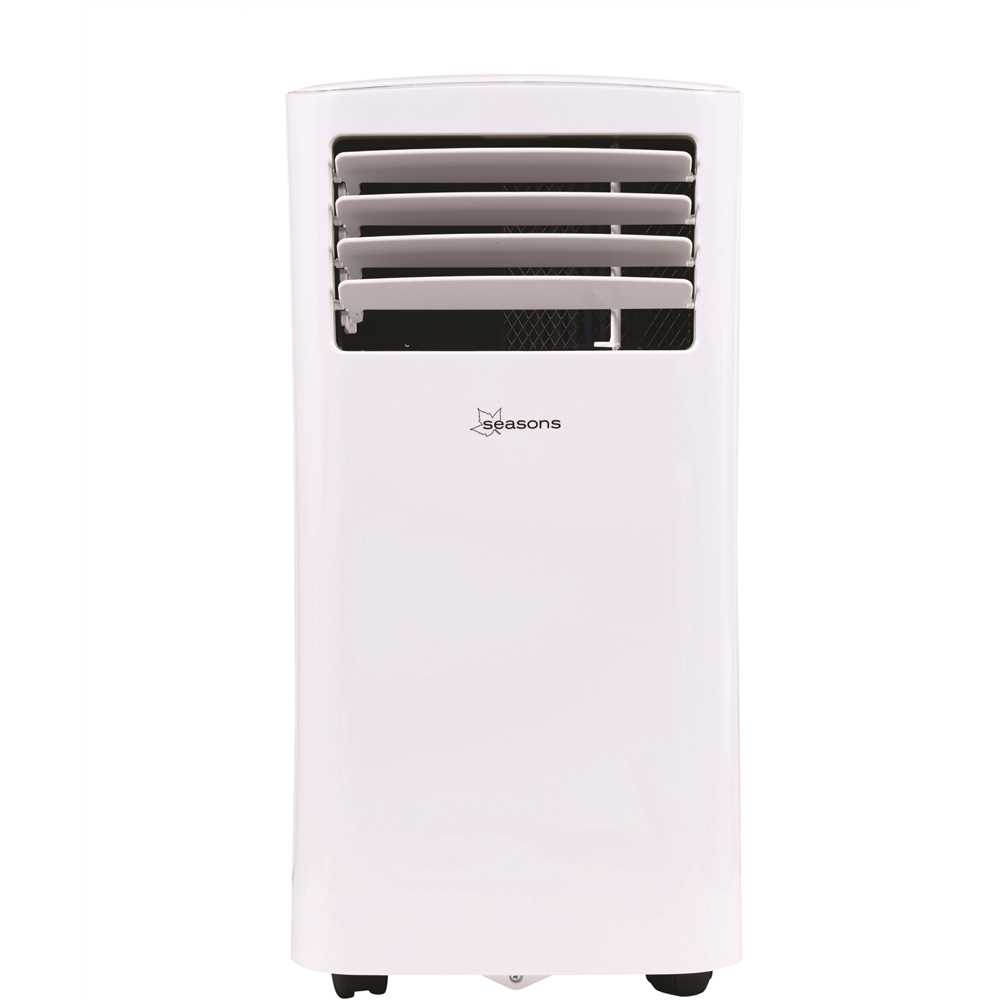 Seasons SM12R1 10,000 BTU (7,000 BTU, DOE) Portable Air Conditioner for 300 sq. ft. in White