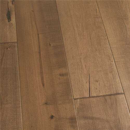 Malibu Wide Plank HDMPTG046EF Cardiff Maple 1/2 in. T x 7.5 in. W Water Resistant Wire Brushed Engineered Hardwood Flooring (23.3 sq. ft./case)