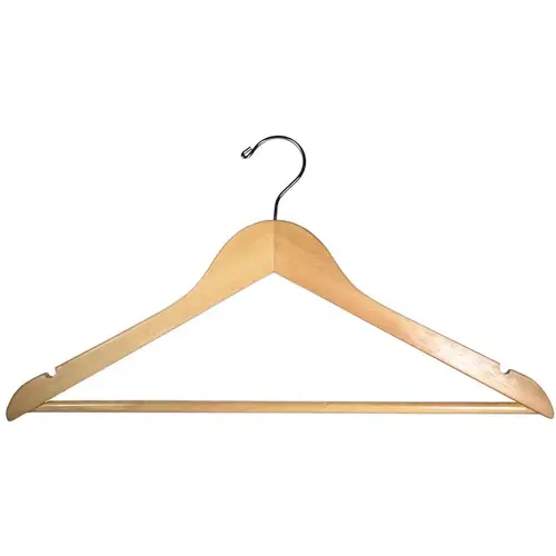 RDI-USA INC 3571932 Wooden Clothing Hanger - pack of 100