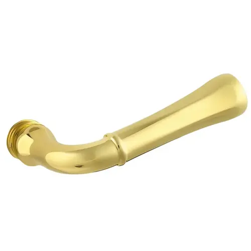 Pair 5113 Lever Less Rose Unlacquered Brass Finish