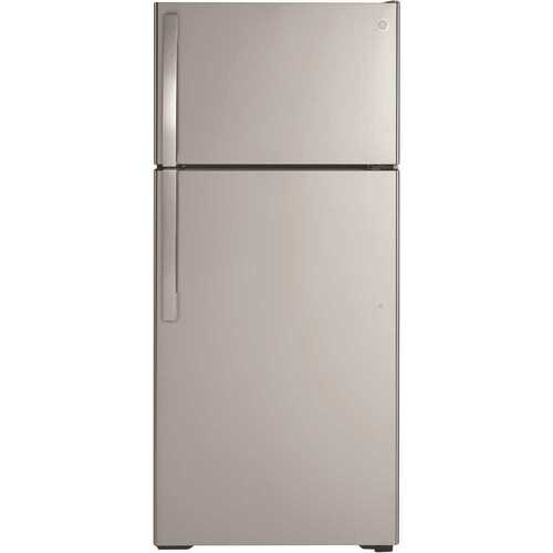 16.6 cu. ft. Top Freezer Refrigerator in Stainless Steel, ENERGY STAR