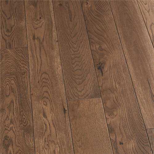 Malibu Wide Plank HDMCSS853SF Ocean City French Oak 3/4 in. T x 5 in. W Wire Brushed Solid Hardwood Flooring (22.6 sq. ft./case)