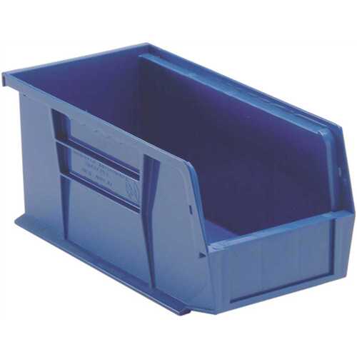 QUANTUM STORAGE SYSTEMS QUS230BL Ultra Stack and Hang 1.5 Gal. Storage Bin in Blue