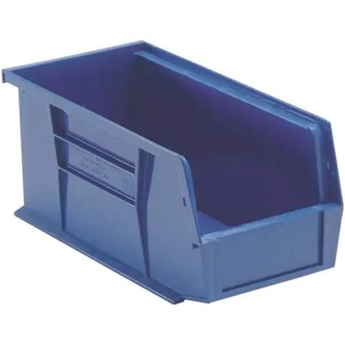 Ultra Stack and Hang 1.5 Gal. Storage Bin in Blue