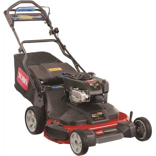 Toro 21199 TimeMaster 30 in. Briggs & Stratton Personal Pace Self-Propelled Walk-Behind Gas Lawn Mower with Spin-Stop