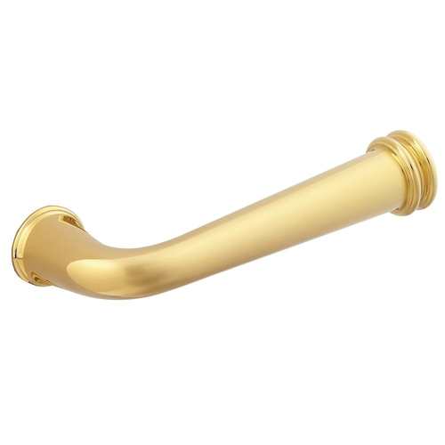 Pair 5116 Lever Less Rose Unlacquered Brass Finish