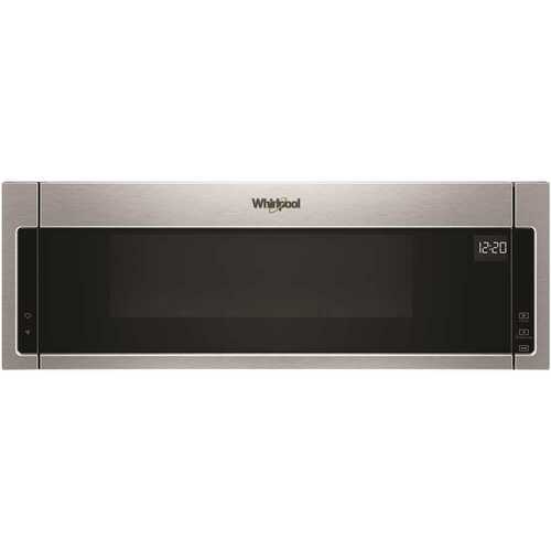 1.1 cu. ft. Over the Range Low Profile Microwave Hood Combination in Stainless Steel