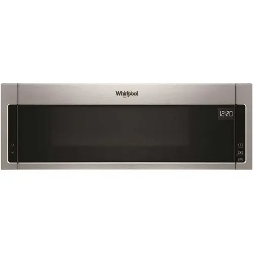 1.1 cu. ft. Over the Range Low Profile Microwave Hood Combination in Stainless Steel