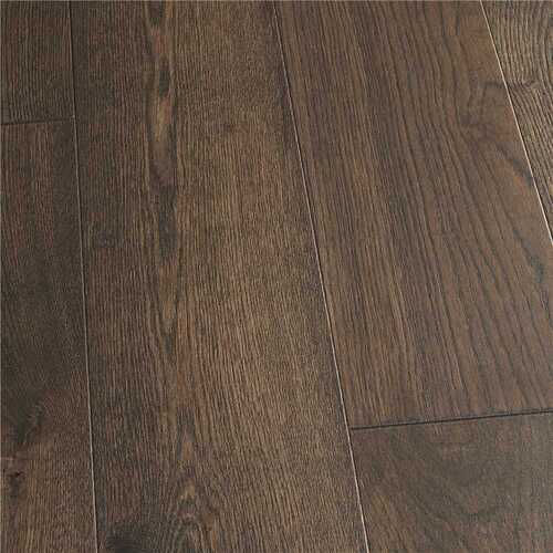 Malibu Wide Plank HDMRTG241EF Bodega French Oak 1/2 in. T x 7.5 in. W Water Resistant Wirebrushed Engineered Hardwood Flooring (23.3 sq. ft./case)