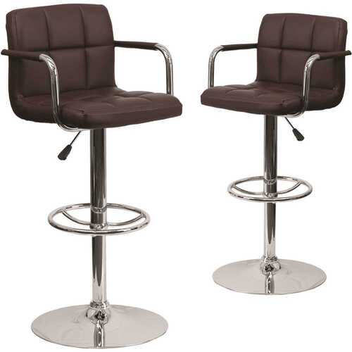 45.25 in. Brown Bar Stool Color/Finish Family