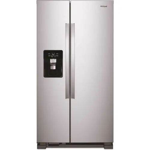 21.4 cu. ft. Side by Side Refrigerator in Fingerprint Resistant Stainless Steel