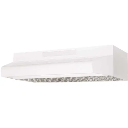 ADA 24 in. ENERGY STAR Qualified Convertible Under Cabinet Range Hood with Light in White