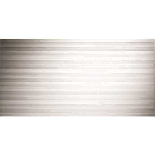 Genesis 70801 2 ft. x 4 ft. Lay In Light Panel Ceiling Tile in Ice (80 sq. ft.)