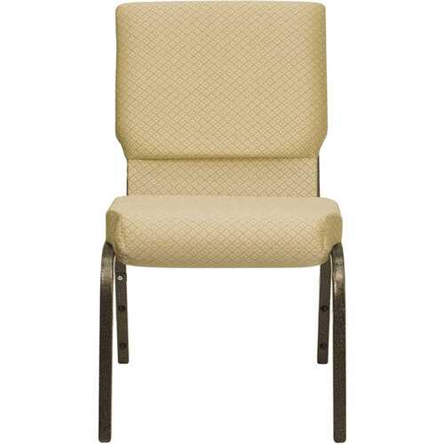 Fabric Stackable Chair in Beige