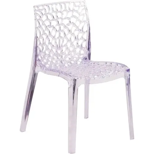 Clear Accent Chair