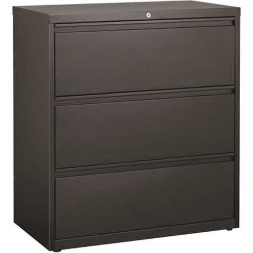Hirsh Industries 17634 36 in. W Black 3-Drawer Lateral File Cabinet