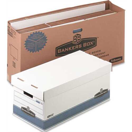 Bankers Box FEL00701 60 Qt. Stor/File Storage Boxes with Lids