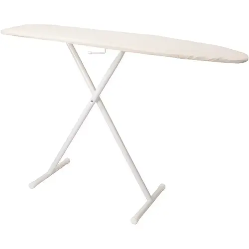 Hospitality 1 Source IBTACDSF11 Basic Ironing Board Full-Size White with Khaki Pad and Cover