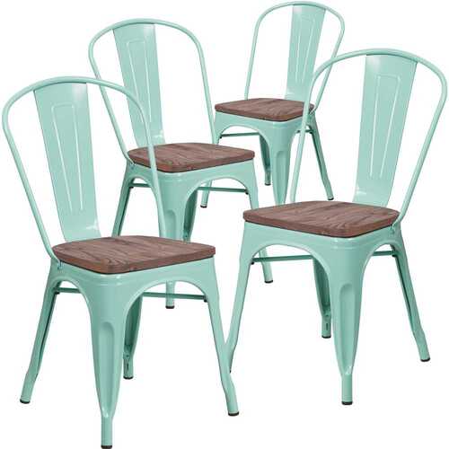 Mint Green Restaurant Chairs