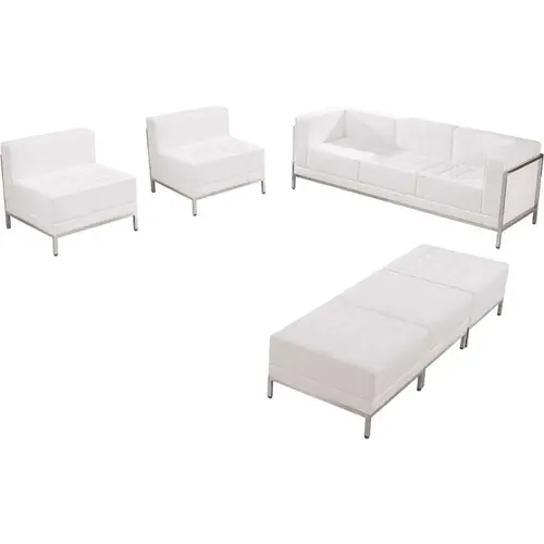 Melrose White Living Room Sets